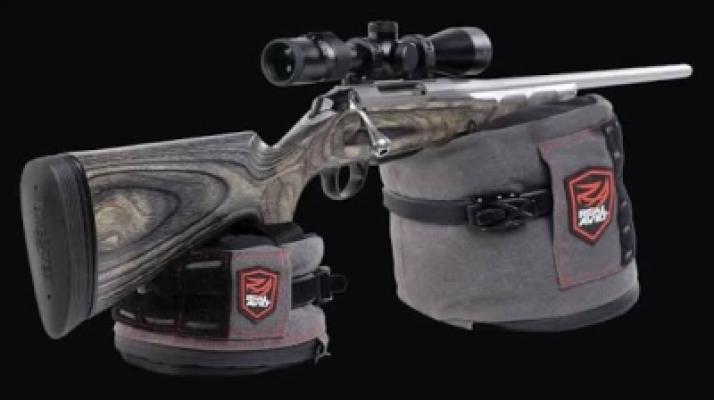 Revo ratcheting shooting bag, medium